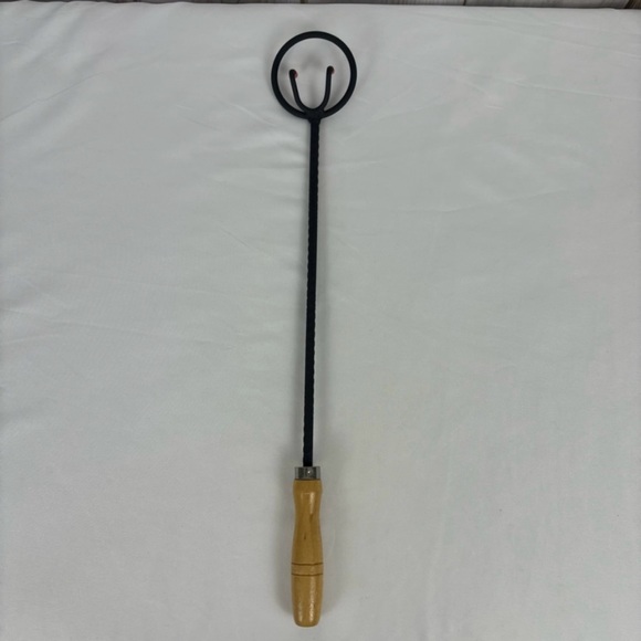 Grill Smoker Onion Cleaner Tool All Natural Heavy Duty Metal Wood New Size 20” - Picture 4 of 16